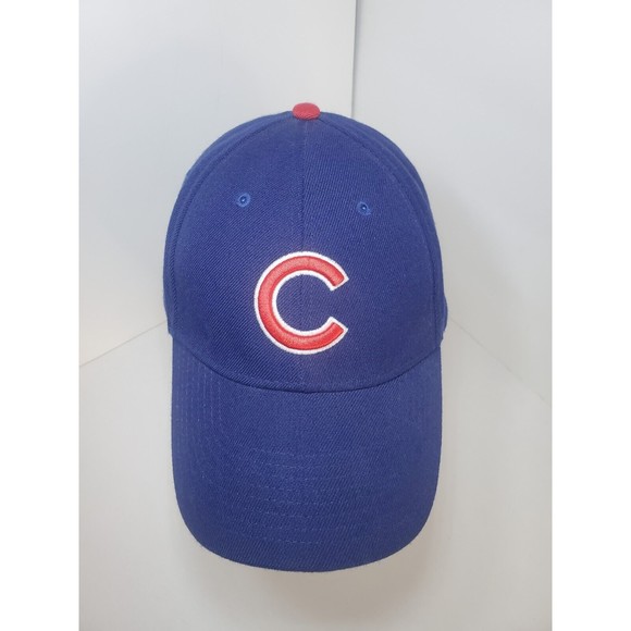 Chicago Cubs MLB Nike Adjustable Wool Hat Cap Hook And Loop Patch Logo Embroider - Picture 2 of 9